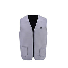 Load image into Gallery viewer, Men Women Outdoor USB Infrared Heating Vest Jacket Winter Flexible Electric Thermal Clothing Waistcoat Fishing Hiking Dropship