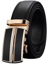 Load image into Gallery viewer, Men&#39;s Belts Luxury Automatic Buckle Genune Leather Strap Black Brown for Mens Belt Designers Brand High Quality