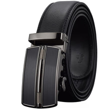 Load image into Gallery viewer, Men&#39;s Belts Luxury Automatic Buckle Genune Leather Strap Black Brown for Mens Belt Designers Brand High Quality