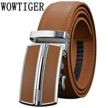 Load image into Gallery viewer, Men&#39;s Belts Luxury Automatic Buckle Genune Leather Strap Black Brown for Mens Belt Designers Brand High Quality