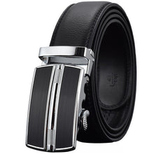 Load image into Gallery viewer, Men&#39;s Belts Luxury Automatic Buckle Genune Leather Strap Black Brown for Mens Belt Designers Brand High Quality