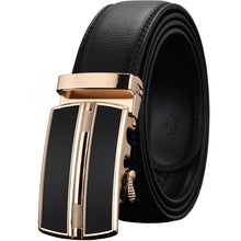 Load image into Gallery viewer, Men&#39;s Belts Luxury Automatic Buckle Genune Leather Strap Black Brown for Mens Belt Designers Brand High Quality
