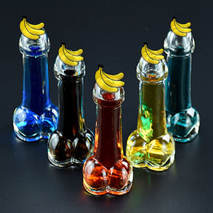 Men&#39;s Dick Penis Cocktail Glass Cup Mug Bottle Glass Halloween Christmas Party Beer Cup Funny Wine Cups Mug Bottle