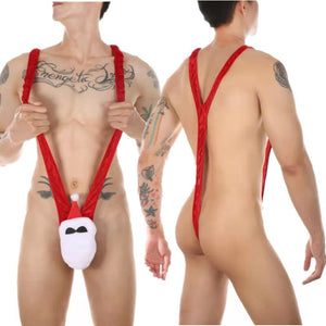 Men's Erotic Lingerie Sexy Temptation Tease Christmas Moose Bodysuit Christmas Strap-on Sexy Bodysuit Erotic Lingerine Sexy Wear