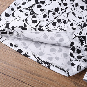 Mens Christmas Halloween Costumes Skeleton Print Boxer Cosplay Shorts Lightweight Loose Beach Sports Lounge Short Pants