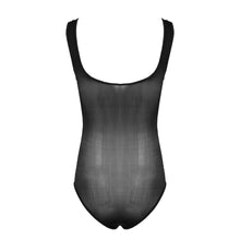 Load image into Gallery viewer, Mens Erotic Bodycon Glossy Scoop Neck Sleeveless Sexy Jumpsuit See-through Skinny Leotard Catsuit For Lingerie Party Honeymoon
