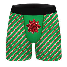 Load image into Gallery viewer, Mens Lingerie Christmas Underwear 3D Printed Pouch Boxer Shorts Underpants Sissy Male New Year Funny Panties Intimates