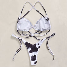 Load image into Gallery viewer, Micro Bikini Set Mini Bikini Thong Swimsuits For Women Bathing Suit Brazilian Swmwear Swimming Suits Cow Print Bikini Swimming