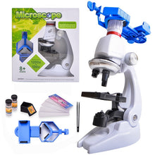 Load image into Gallery viewer, Microscope Kit Lab LED 100X-400X-1200X Home School Science Educational Toy Gift Refined Biological Microscope For Kids Child