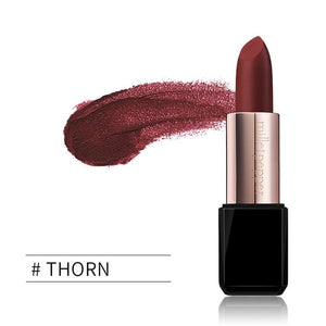 MilletPepper  5 Colors Velvet Matte Lipstick Waterproof Pigment Lipstick Long Lasting Moisture Cosmetic Easy to Wear Lip Stick