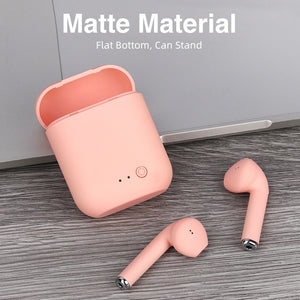 Mini-2 TWS Wireless Earphones Bluetooth 5.0 Earphone TWS Matte Macaron Earbuds With Mic Charging Box Headset Wireless Headphones