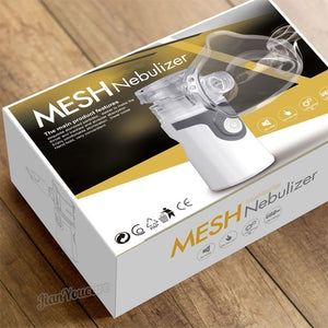 Mini Handheld portable autoclean Inhale Nebulizer Mesh atomizer silent inhaler nebuliser inhalator for kids nebulizador portatil