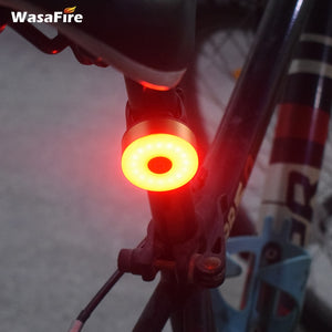 Mini LED Bicycle Tail Light Usb Chargeable Bike Rear Lights IPX5 Waterproof Safety Warning Cycling Light Helmet Backpack Lamp