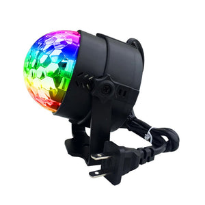 Mini Remote Control Magic Ball LED Stage Light Party Disco Club Lamp Xmas Decor for KTV/disco/bar colorful light Stage effect Gl