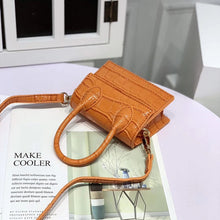 Load image into Gallery viewer, Mini Small Square bag 2020 Fashion New Quality PU Leather Women&#39;s Handbag Crocodile pattern Chain Shoulder Messenger Bags