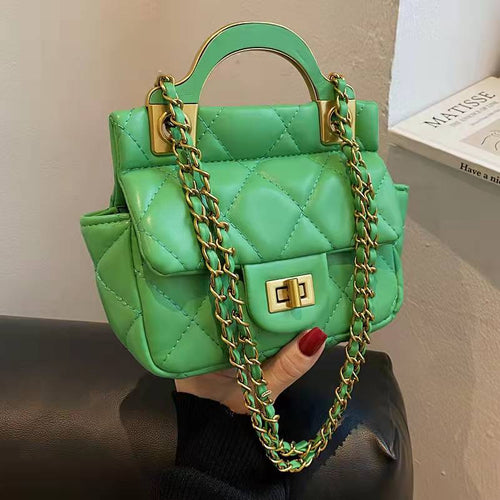 Mini bolsa de couro pu de marca, bolsa crossbody de luxo feminina designer e bolsa de ombro mensageiro de viage