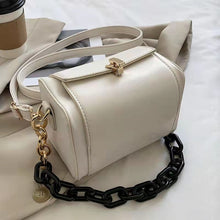 Load image into Gallery viewer, Mini caixa preta design de couro do plutônio sacos crossbody para as mulheres  bolsas de luxo e bolsas tendência feminina lu