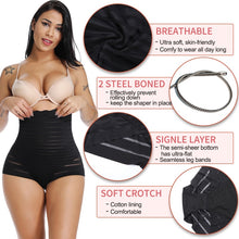 Load image into Gallery viewer, Miss Moly Waist Trainer Body Shaper Control Panties Slimming Bodysuit High Waist Tummy Control Seamless Strapless Panty Briefs