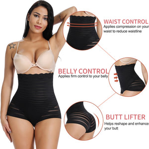 Miss Moly Waist Trainer Body Shaper Control Panties Slimming Bodysuit High Waist Tummy Control Seamless Strapless Panty Briefs