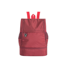 Multifunction fitness bag Large Capacity dry and wet separation sports bag shoulder Messenger bag couple handbag travel solid#TX