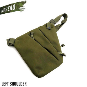 Multifunctional Concealed Tactical Storage Gun Bag Holster Men's Left Right Nylon Shoulder Bag Anti-theft Bag Chest Bag Hunting