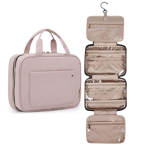 NEW High Capacity Makeup Bag Travel Cosmetic Bag Waterproof Toiletries Wash Storage Bags Travel Kit Ladies Beauty Bag Organizer