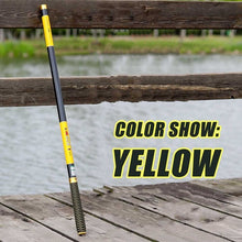 Load image into Gallery viewer, NEW Ultralight SuperHard 3.6/4.5/5.4/6.3/7.2 Meters Stream Hand Pole Carbon Fiber Casting Telescopic Fishing Rods Fish Tackle