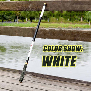 NEW Ultralight SuperHard 3.6/4.5/5.4/6.3/7.2 Meters Stream Hand Pole Carbon Fiber Casting Telescopic Fishing Rods Fish Tackle
