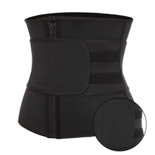 Load image into Gallery viewer, Neoprene Sauna Waist Trainer Corset Sweat Belt for Women Weight Loss Compression Trimmer Workout Fitness