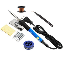 Load image into Gallery viewer, New Adjustable Temperature Electric Soldering Iron 220V 110V 60W 80W Welding Solder Rework Station Heat Pencil Tips Repair Tool