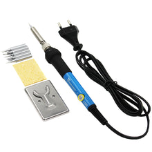 Load image into Gallery viewer, New Adjustable Temperature Electric Soldering Iron 220V 110V 60W 80W Welding Solder Rework Station Heat Pencil Tips Repair Tool