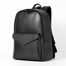 Load image into Gallery viewer, New Brand 100% Genuine Leather Men Backpacks Fashion Real Natural Leather Student Backpack Luxury 15.6 inch Computer Laptop Bag