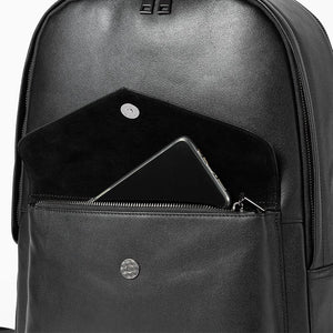 New Brand 100% Genuine Leather Men Backpacks Fashion Real Natural Leather Student Backpack Luxury 15.6 inch Computer Laptop Bag