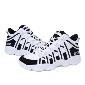 New Brand Basketball Shoes Men Women High-top Sports Cushioning Hombre Athletic Men Shoes Comfortable Black Sneakers zapatillas