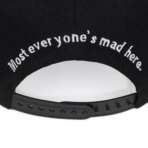 New Cheshire Cat Embroidery Baseball Cap Cute Smiley Snapback Caps Men's and Women's Universal Cotton Hat Adjustable Hip Hop hat