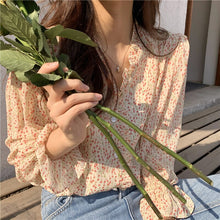 Load image into Gallery viewer, New Embroidery Lace Transparent Womens Blouses Summer Tops Femme Casual Women Shirt Long Sleeve Girls Blouse Plus Size Blusas