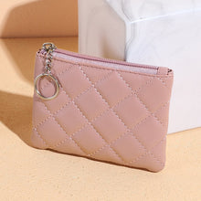 Load image into Gallery viewer, New Fashion Small Coin Wallet Women Fashion Style Coin Purse with Key Chain Black Blue Pink Red Mini Bag for Ladies Gift Gift