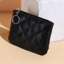 Load image into Gallery viewer, New Fashion Small Coin Wallet Women Fashion Style Coin Purse with Key Chain Black Blue Pink Red Mini Bag for Ladies Gift Gift