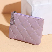 Load image into Gallery viewer, New Fashion Small Coin Wallet Women Fashion Style Coin Purse with Key Chain Black Blue Pink Red Mini Bag for Ladies Gift Gift