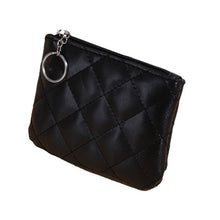Load image into Gallery viewer, New Fashion Small Coin Wallet Women Fashion Style Coin Purse with Key Chain Black Blue Pink Red Mini Bag for Ladies Gift Gift
