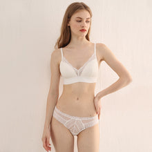 Load image into Gallery viewer, New French Romantic Lace Bra Set Women&#39;s Wide-sided Thin Cotton Bra Sexy Lingerie Girl Without Steel Ring Gather Underwear Set