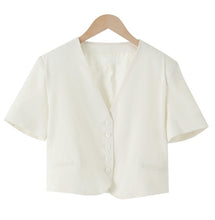 Load image into Gallery viewer, New Girls Spring Women Suits Long Sleeves Tops High Waist Plaid A Line Skirts Womens Two Piece Suits Sell Separately Oversize