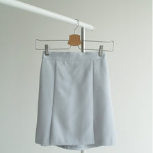 Load image into Gallery viewer, New Girls Summer Blouse Women Suit Shirt Short Sleeves Tops High Waist Long Solid A Line Skirts Two Piece Suits Sell Separately