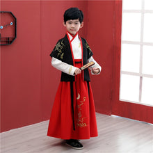 Load image into Gallery viewer, New Hanfu Boys Children&#39;s Ancient Costumes Summer Chinese Style Young Master&#39;s Clothes Boys Ancient Style Suit Class Clothes