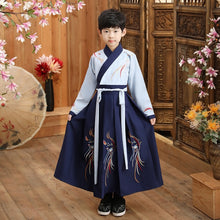 Load image into Gallery viewer, New Hanfu Boys Children&#39;s Ancient Costumes Summer Chinese Style Young Master&#39;s Clothes Boys Ancient Style Suit Class Clothes