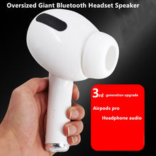 Load image into Gallery viewer, New Oversized Giant Bluetooth Headset Speaker AirPodss Bluetooth Audio Model Creative Gift Hunting Gift Hot Net Red Speaker