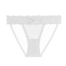 Load image into Gallery viewer, New Panties for Women 2020  Sexy Lace Lingerie Dot Mesh Low-waist Panties Female Soft Underwear G String Sex Thong Transparent