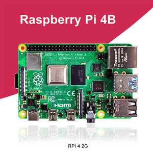 New Raspberry Pi 4 Model B 2GB RAM BCM2711 Quad core Cortex-A72 ARM v8 1.5GHz Support 2.4/5.0 GHz WIFI Bluetooth 5.0