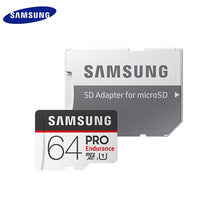 Load image into Gallery viewer, New SAMSUNG Memory Card Micro SD Card PRO Endurance 100MB/s 128GB 64GB 32GB SDXC SDHC Class 10 TF Card UHS-I Trans Flash Card