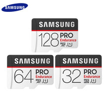 Load image into Gallery viewer, New SAMSUNG Memory Card Micro SD Card PRO Endurance 100MB/s 128GB 64GB 32GB SDXC SDHC Class 10 TF Card UHS-I Trans Flash Card